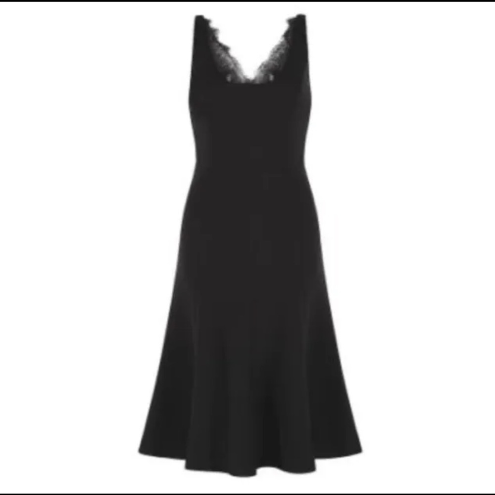 Altuzarra for Target Lace‎ trim little black dress Sz 12